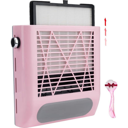CoFashion 80W nail dust collector vacuum machine front view