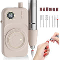 MUGLE portable electric nail drill pink front view
