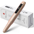 MelodySusie PC180G cordless portable nail drill front view with digital LED screen.
