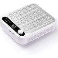 Makartt Larina professional nail dust collector front view with LED display