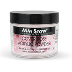 Mia Secret Cover Rose Acrylic Powder front view jar