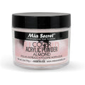 Mia Secret acrylic powder cover almond front view container