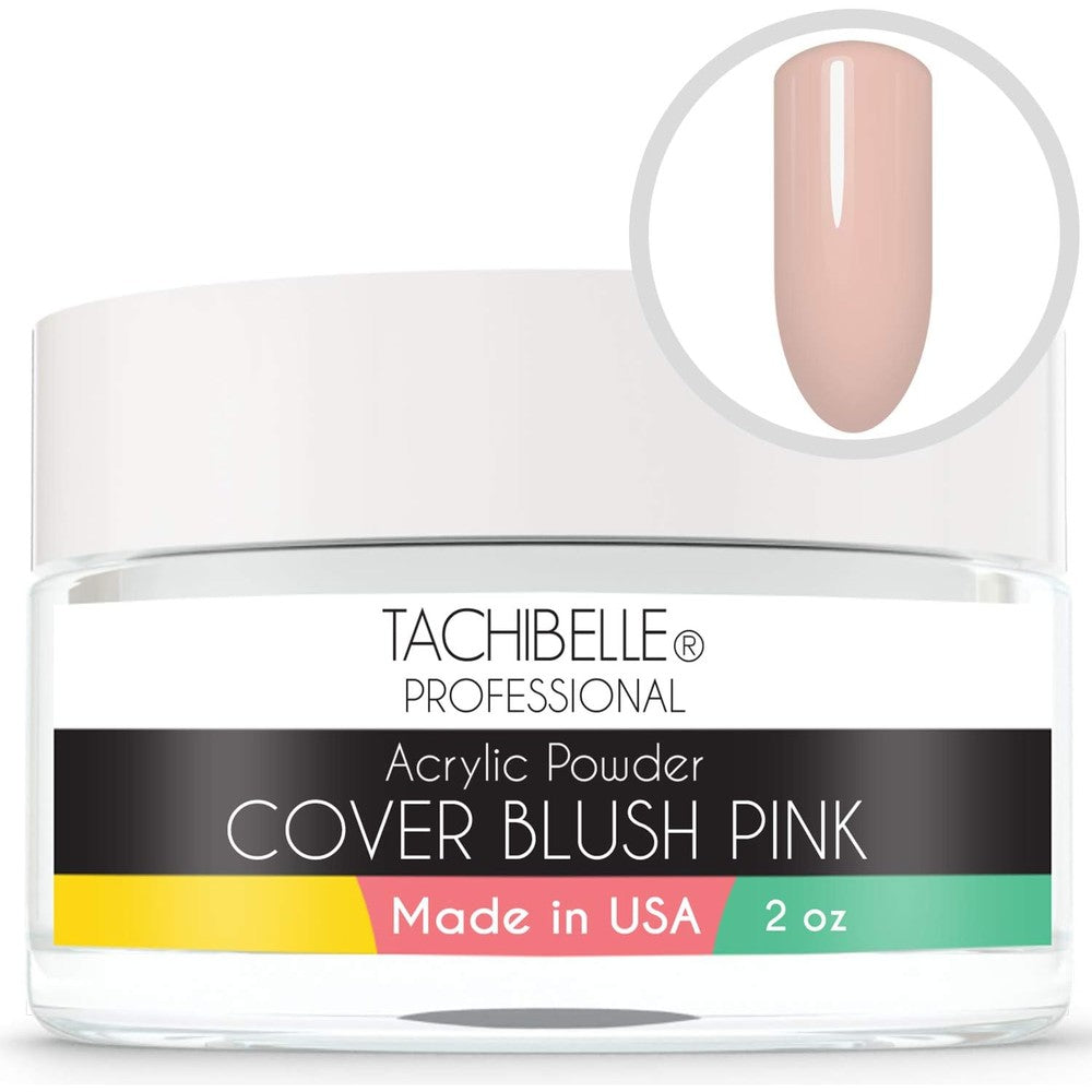 Tachibelle Professional Acrylic Nail Powder Cover Blush Pink front view