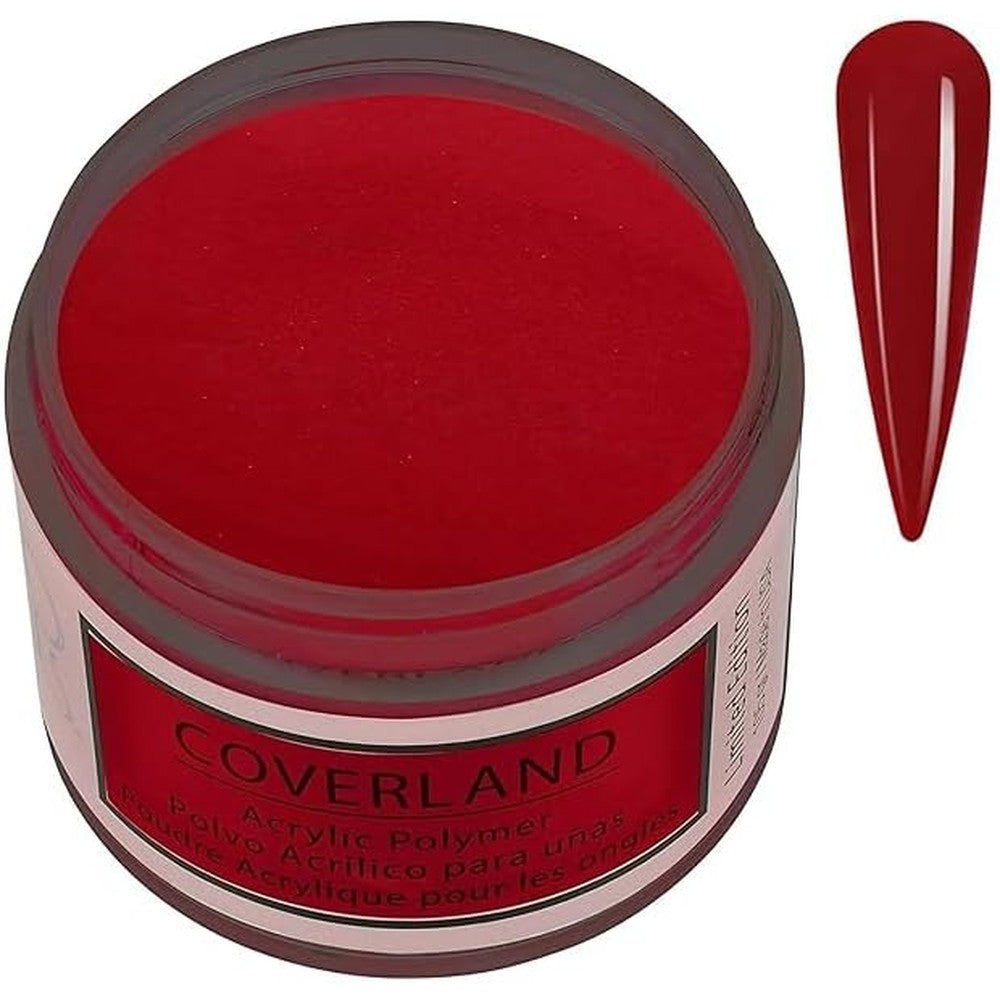 Tones Coverland Acrylic Nail Powder Candy Cane front view professional nail supply