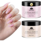Ebanku nude pink acrylic nail powder set front view packaging