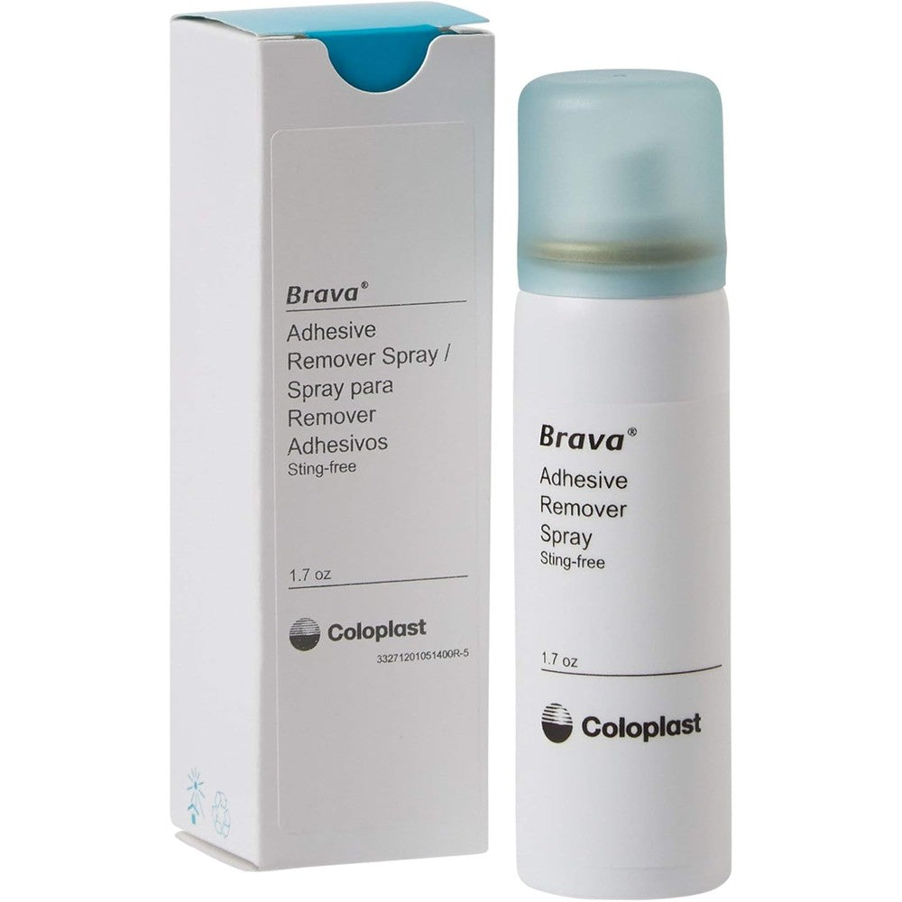 Brava Coloplast Adhesive Remover Sting Free Spray front view 4 pack