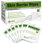 Carbou Skin Barrier Wipes box front view 100 pack