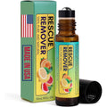 Rescue Patch Adhesive Remover 10ml roll-on bottle front view for medical tape removal