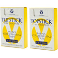 Vapon Topstick double sided clear adhesive tape strips box front view
