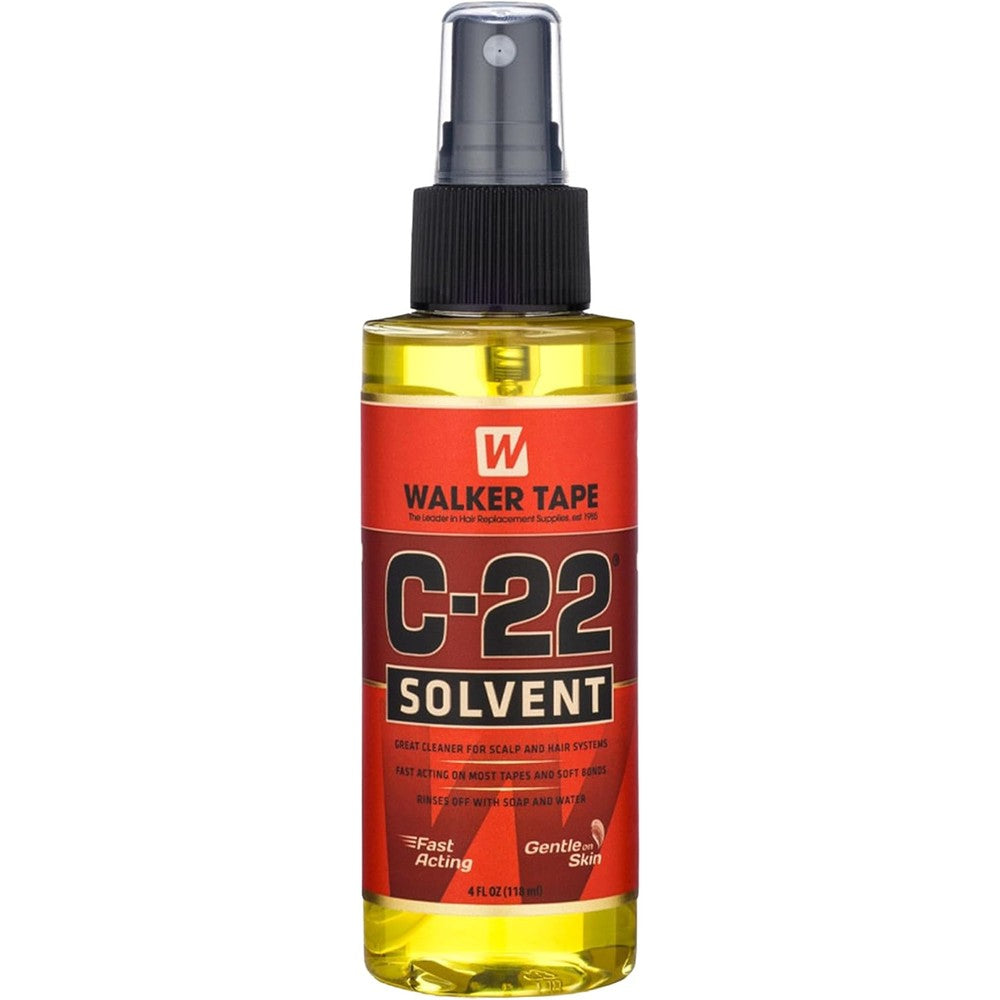 Walker Tape C-22 Solvent Spray 4 Ounce front view showing authentic product label and spray nozzle.