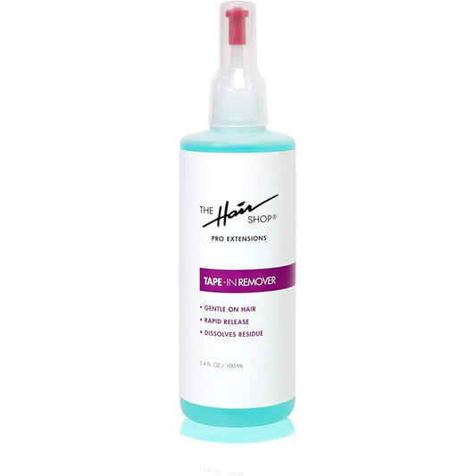 The Hair Shop X10 Pro-Tools Tape-In Remover front view bottle showing professional packaging