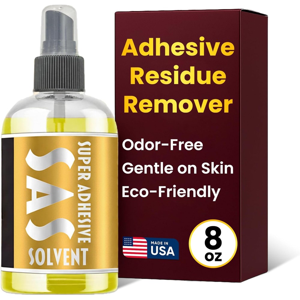Supertape SAS Adhesive Residue Remover front view bottle for hair systems