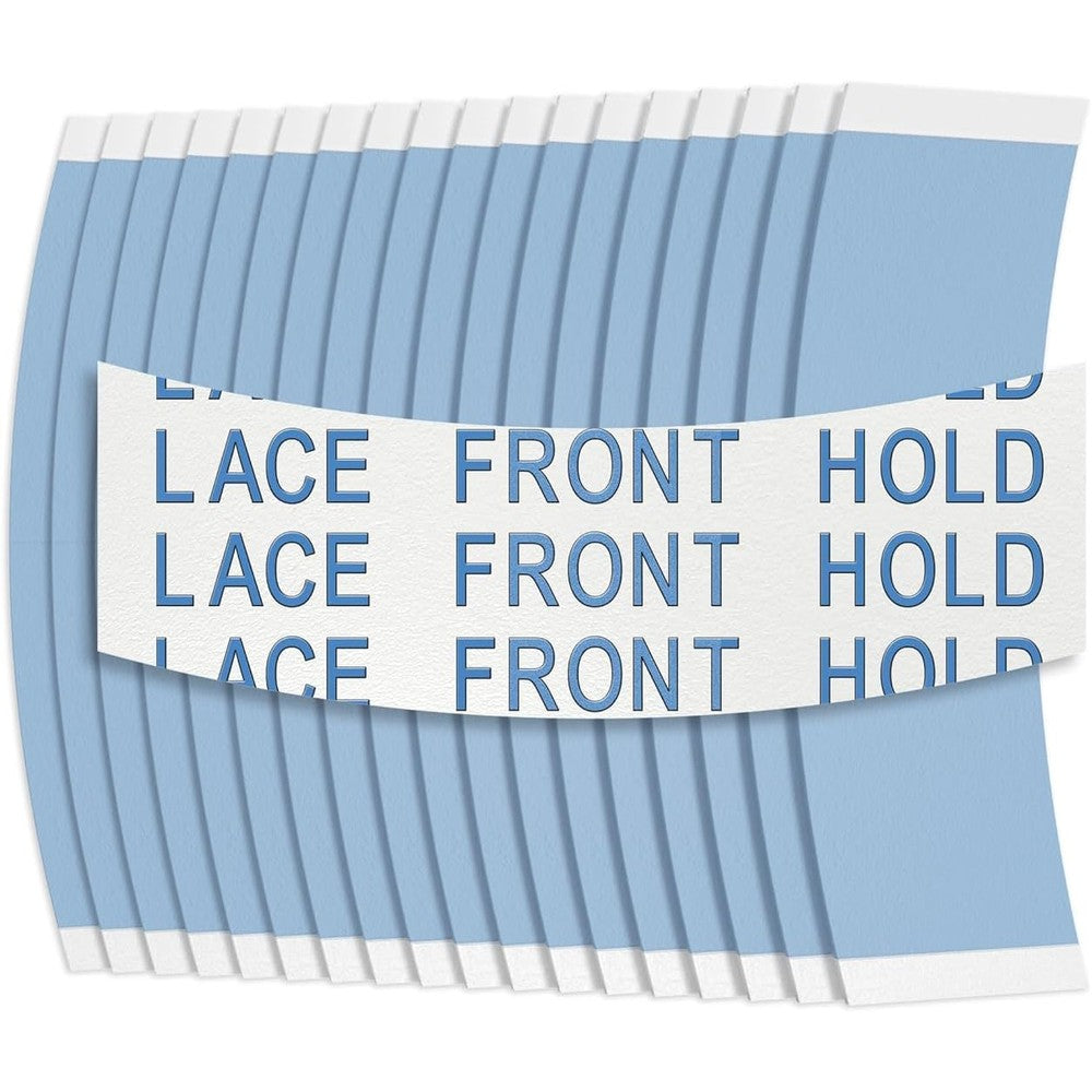 Sunshine Tape Premium Blue Liner Wig Tape front commercial packaging view showing 108 pieces