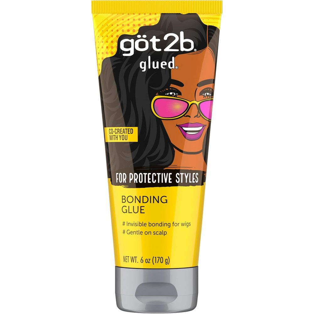Got2b Glued Bonding Glue 6 ounce bottle for invisible wig attachment