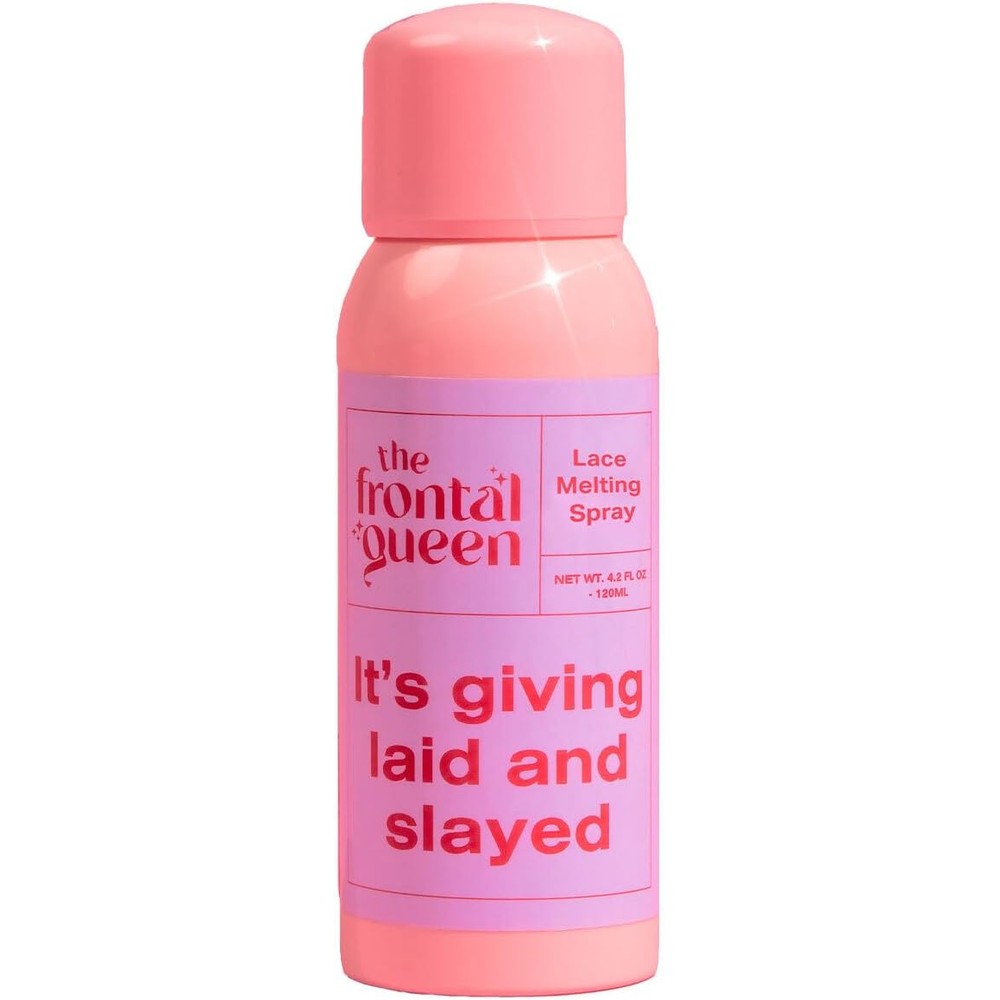 The Frontal Queen Lace Melting Spray bottle front view