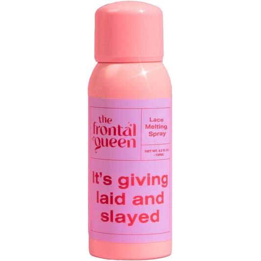 The Frontal Queen Lace Melting Spray bottle front view
