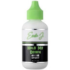 Ericka J Hold Me Down Adhesive Sport front view showing waterproof lace wig glue bottle
