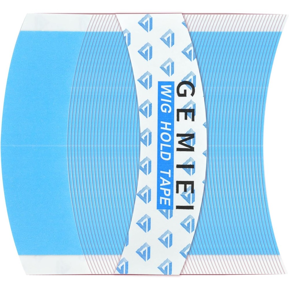 Gemiei 64 pieces lace wig tape front packaging view