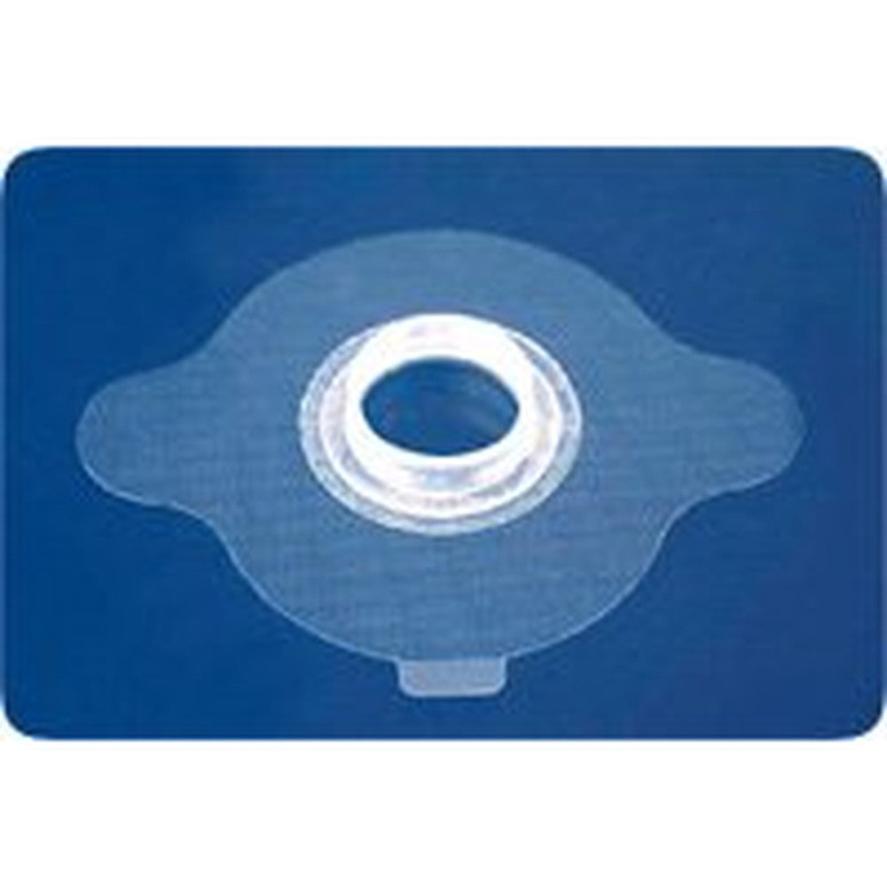 Big Man Provox FlexiDerm Oval adhesive base plates box of 20 for tracheostoma care.