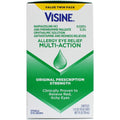 Visine-A Multi-Action Eye Allergy Relief Eye Drops front view twin pack packaging for itchy eye relief