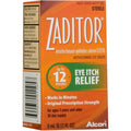 Zaditor Eye Itch Relief Antihistamine Eye Drops twin pack front view showing two identical boxes of imported allergy relief drops.