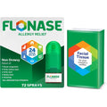 Flonase Allergy Relief Nasal Spray seventy-two sprays bottle front view for non-drowsy allergy management