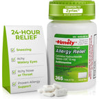 Time-Cap Labs Timely Cetirizine HCl 10 mg 365 tablets bottle front view allergy relief antihistamine