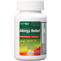 HealthA2Z Allergy Relief Cetirizine 10mg front bottle view for 24 hour symptom relief