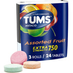 Tums Extra Strength 750 Antacid Tablets front view