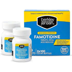 Berkley Jensen Maximum Strength Famotidine 200 count bottle front view
