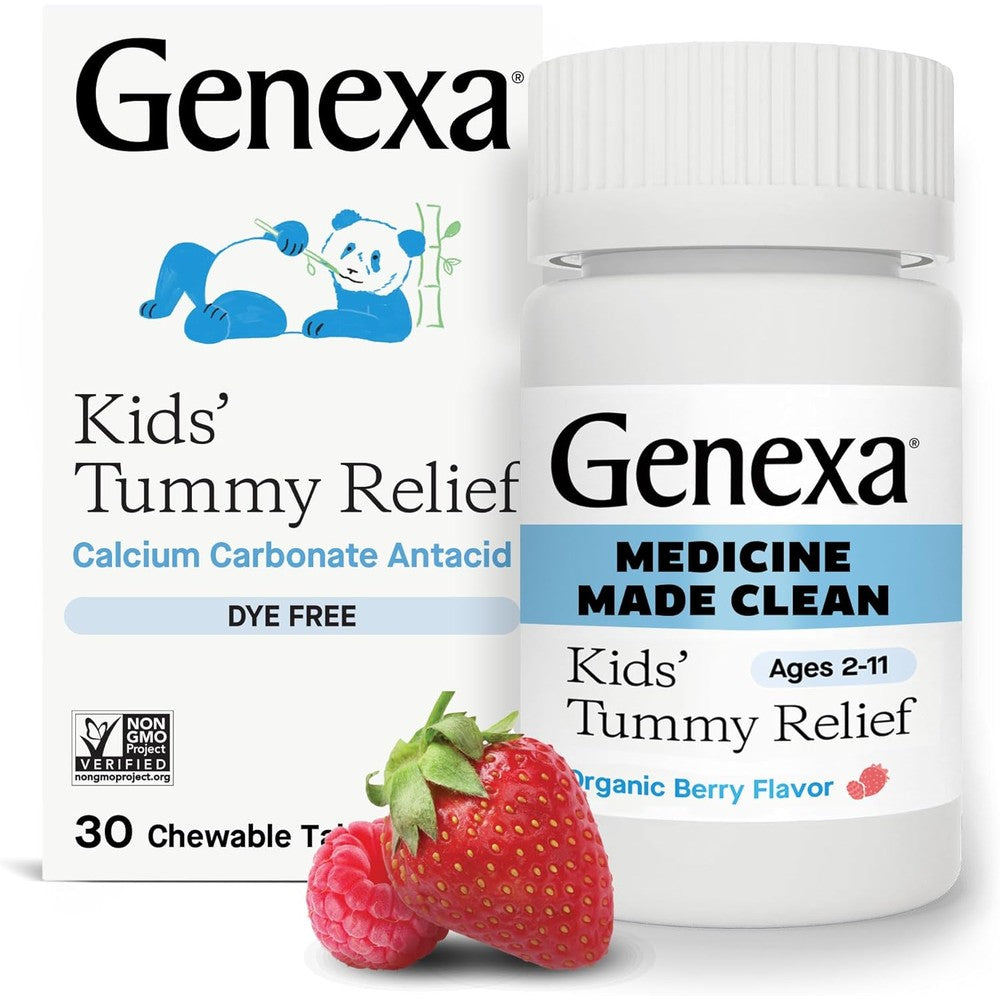 Genexa Kids Clean Tummy Relief front bottle view