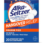 Alka-Seltzer Hangover Relief effervescent tablets front view packaging