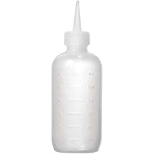 Soft 'N Style 6oz hair dye applicator bottle with precision nozzle for professional hair coloring