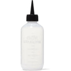 Salon Care Narrow Tip Applicator Bottle front view with measuring scale