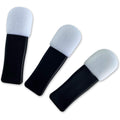 Simply Extensions Thicken It 100% Scalp Coverage Powder Applicator Refill front view showing three black handles with white sponge tips