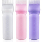 Cosywell root comb applicator bottle pack front view showcasing pink white and purple options