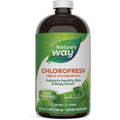 Nature's Way Chlorofresh Liquid Chlorophyll 480mL front bottle view for internal detoxification