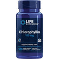Life Extension Chlorophyllin DNA Health Support 100 vegetarian capsules front view