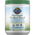 Garden of Life Raw Organic Perfect Food Wheat Grass Juice Powder 240 Grams jar front view
