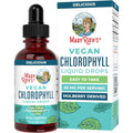 MaryRuth Organics Chlorophyll Liquid Drops front view bottle showing premium vegan supplement label