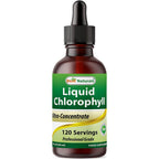 Best Naturals Liquid Chlorophyll Drops front view bottle showing 50mg vegan detox formula