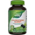 Nature's Way Chlorofresh Chlorophyll Gummies front bottle view for skin detox
