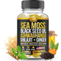 Nutravia sea moss gummies front bottle view for immunity