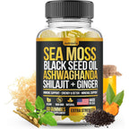 Nutravia sea moss gummies front bottle view for immunity