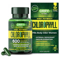 J And H Jasmine And Hyacinth Orrys Vital Organic Chlorophyll bottle front view