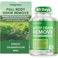 MEGNETA body deodorizing supplement 60 capsules front view packaging