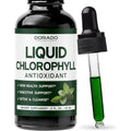 Dorado Nutrition Premium Liquid Chlorophyll Drops front view bottle for natural body detox