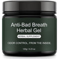 WVJIGE natural anti bad breath herbal gel supplement front view for internal oral freshness