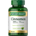 Nature's Bounty Cinnamon 2000mg Plus Chromium supplement for metabolism