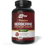 NutriFlair Berberine with Ceylon Cinnamon bottle front view